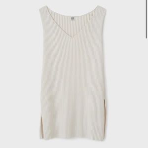 Totême Bolzano Knit Top - Ivory XS
